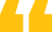 Yellow Quotation Mark